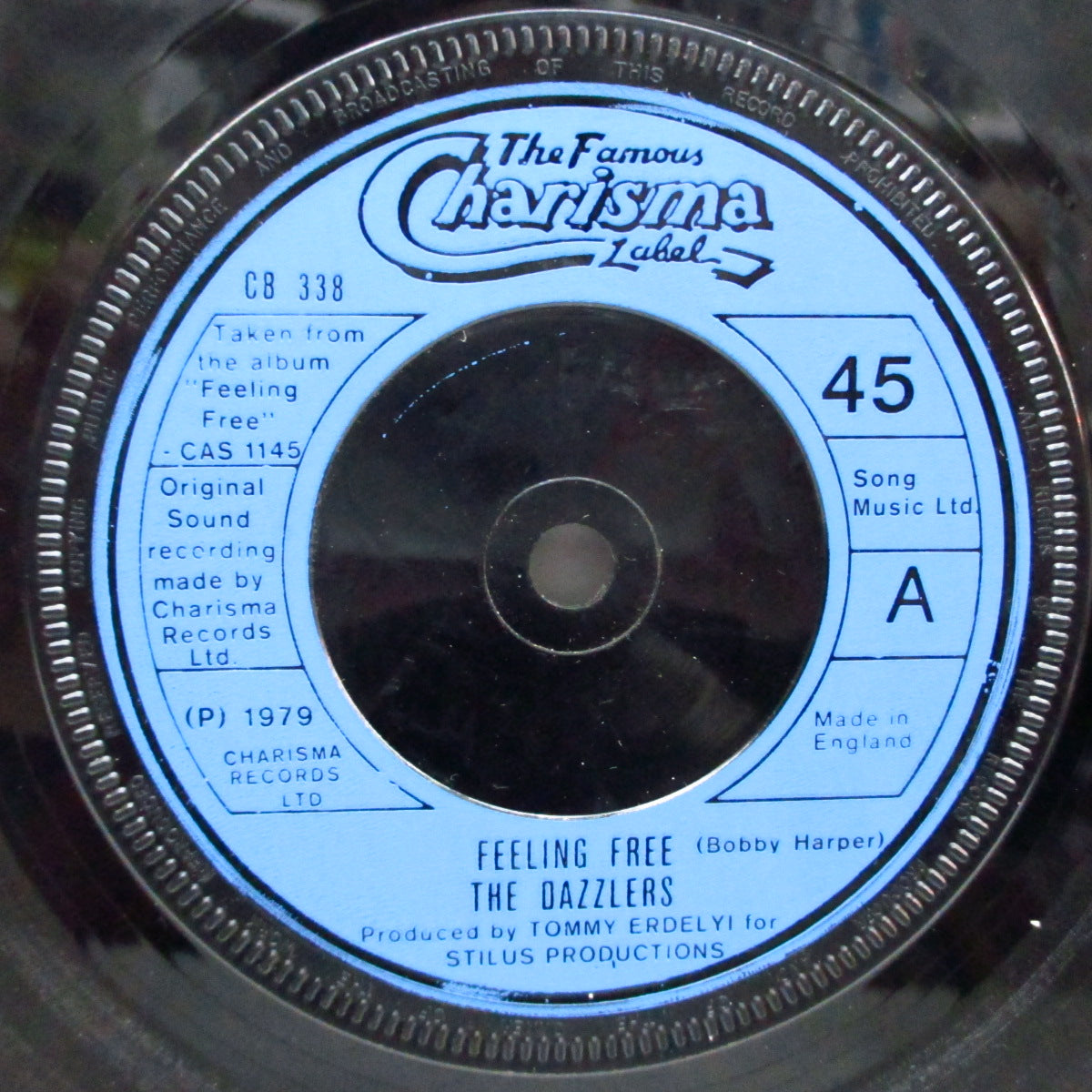 DAZZLERS, THE (ダズラーズ) - Feeling Free (UK Orig.7")