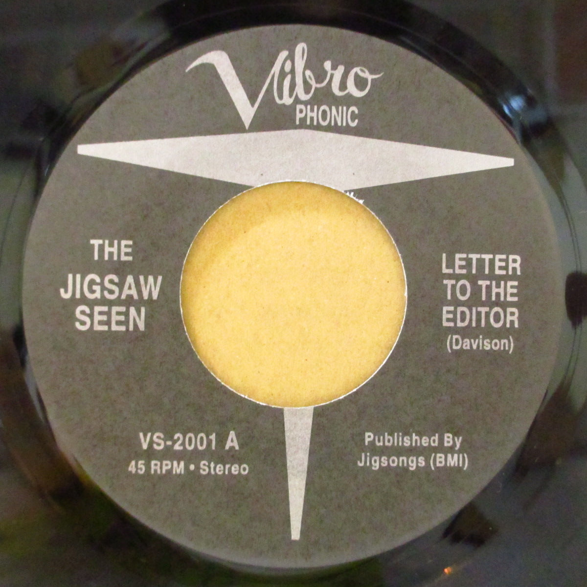 JIGSAW SEEN, THE (ジグソー・シーン) - Letter To The Editor (US Orig.7")