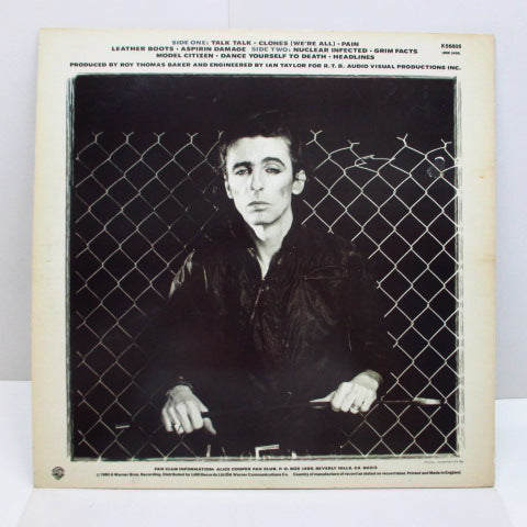 ALICE COOPER (アリス・クーパー) - Flush The Fashion (UK Orig.)