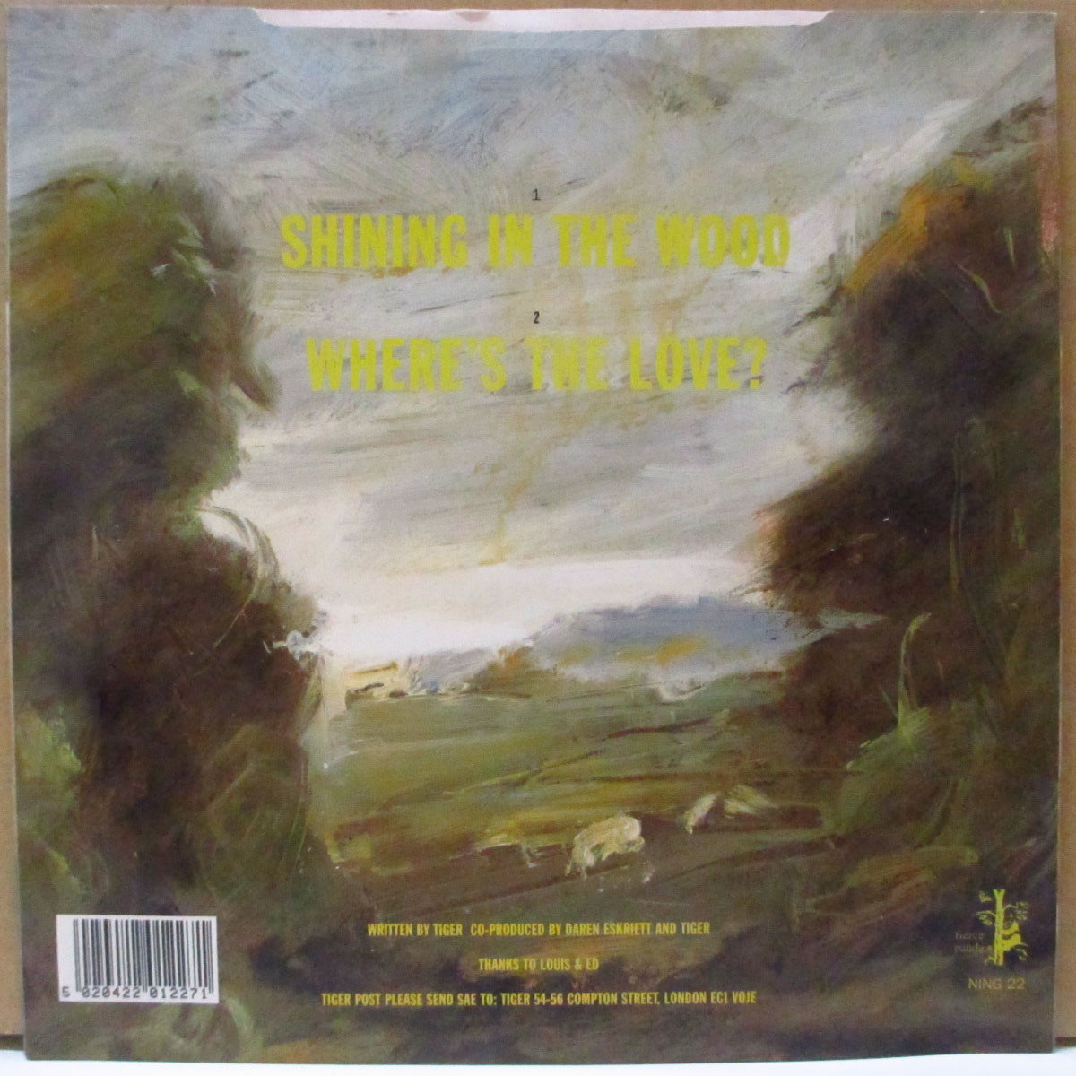 TIGER (タイガー) - Shining In The Wood (UK Orig.7")