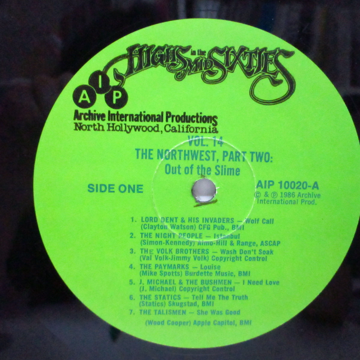 V.A. (60'sガレージ/サイケ・コンピ) - Highs in the Mid Sixties Vol.14: The Northwest, Part 2 (US Limited LP)