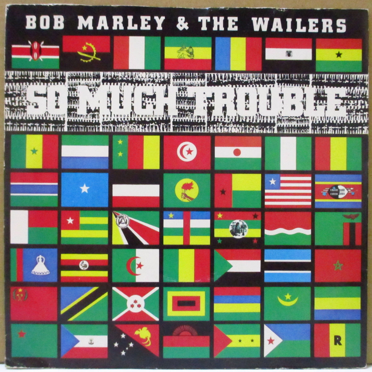 BOB MARLEY & THE WAILERS (ボブ・マーリー&ザ・ウェイラーズ) - So Much Trouble In The World (UK オリジナル 7"+固紙折り返しジャケ)
