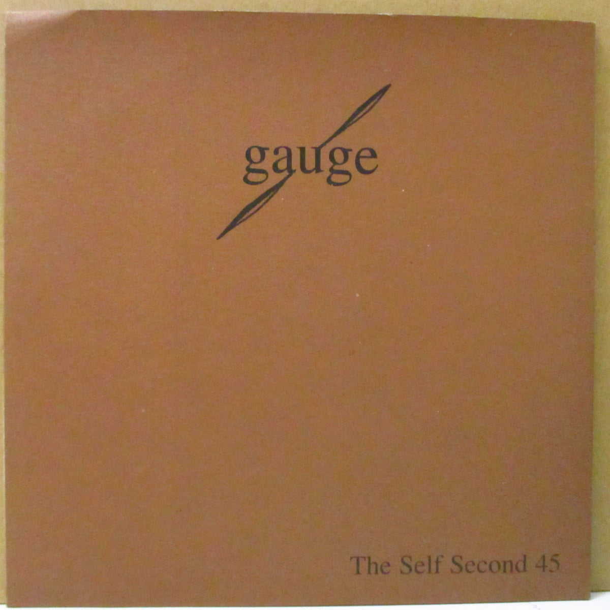 GAUGE - The Self Second 45 (UK Orig.7"/Miprint PS)