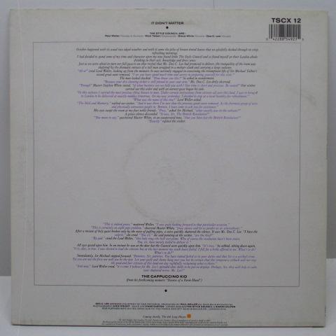 STYLE COUNCIL, THE (スタイル・カウンシル) - It Didn't Matter +2 (UK Orig.12"/CS)