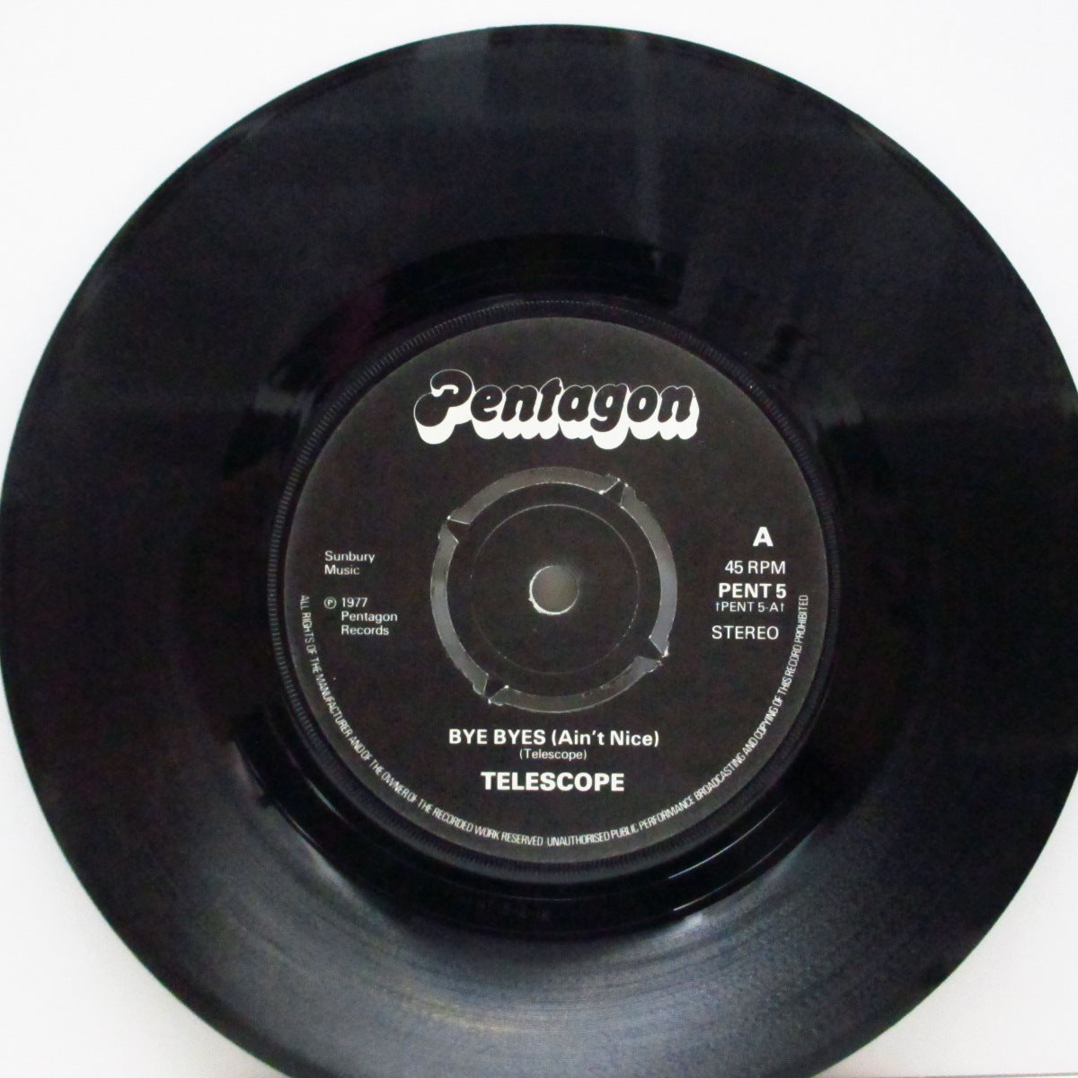 TELESCOPE (テレスコープ) - Bye Byes Ain't Nice (UK Orig.7")