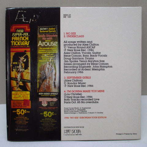 ALEX CHILTON - No Sex (France Orig.2x7")