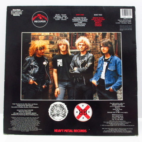 BROKEN BONES (ブロークン・ボーンズ) - Losing Control (UK Orig.LP/GS)