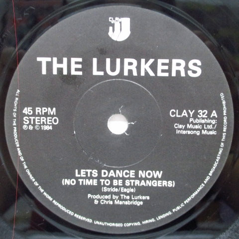 LURKERS, THE (ザ ・ラーカーズ) - Lets Dance Now (UK Orig.7")