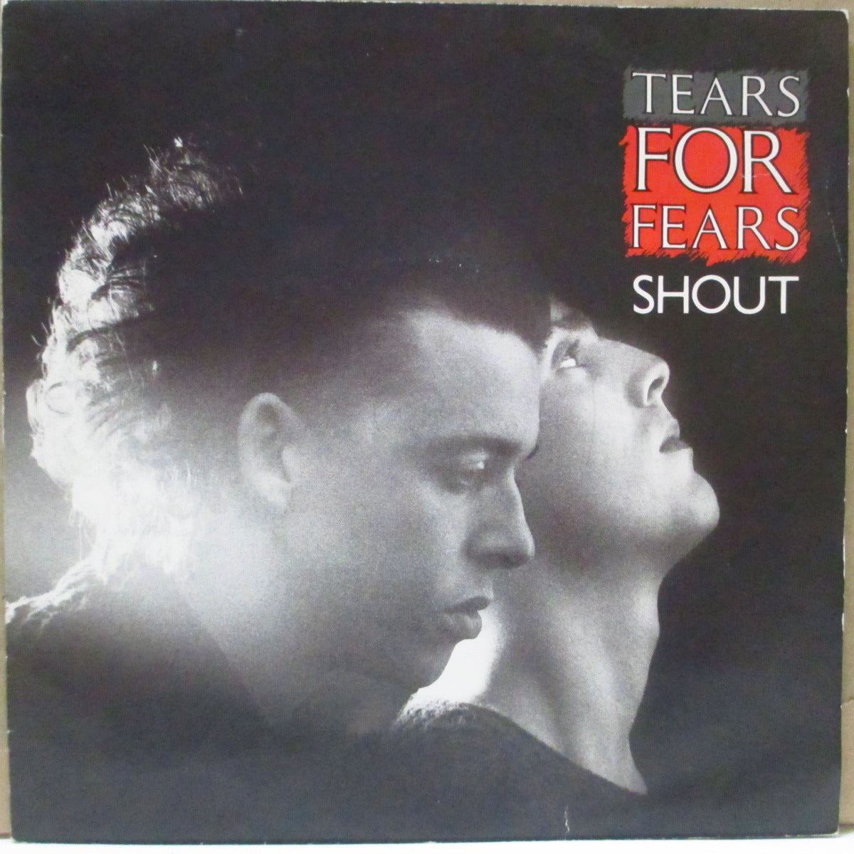 TEARS FOR FEARS (ティアーズ・フォー・フィアーズ) - Shout (UK オリジナル「銀プラスチックラベ  」7インチ+光沢ソフト紙ジャケ)