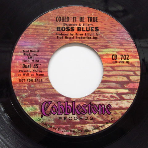 BOSS BLUES - Could It Be True (Promo)