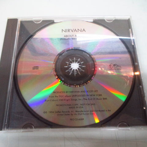 NIRVANA - About A Girl - Acoustic Version (US Promo.CD)