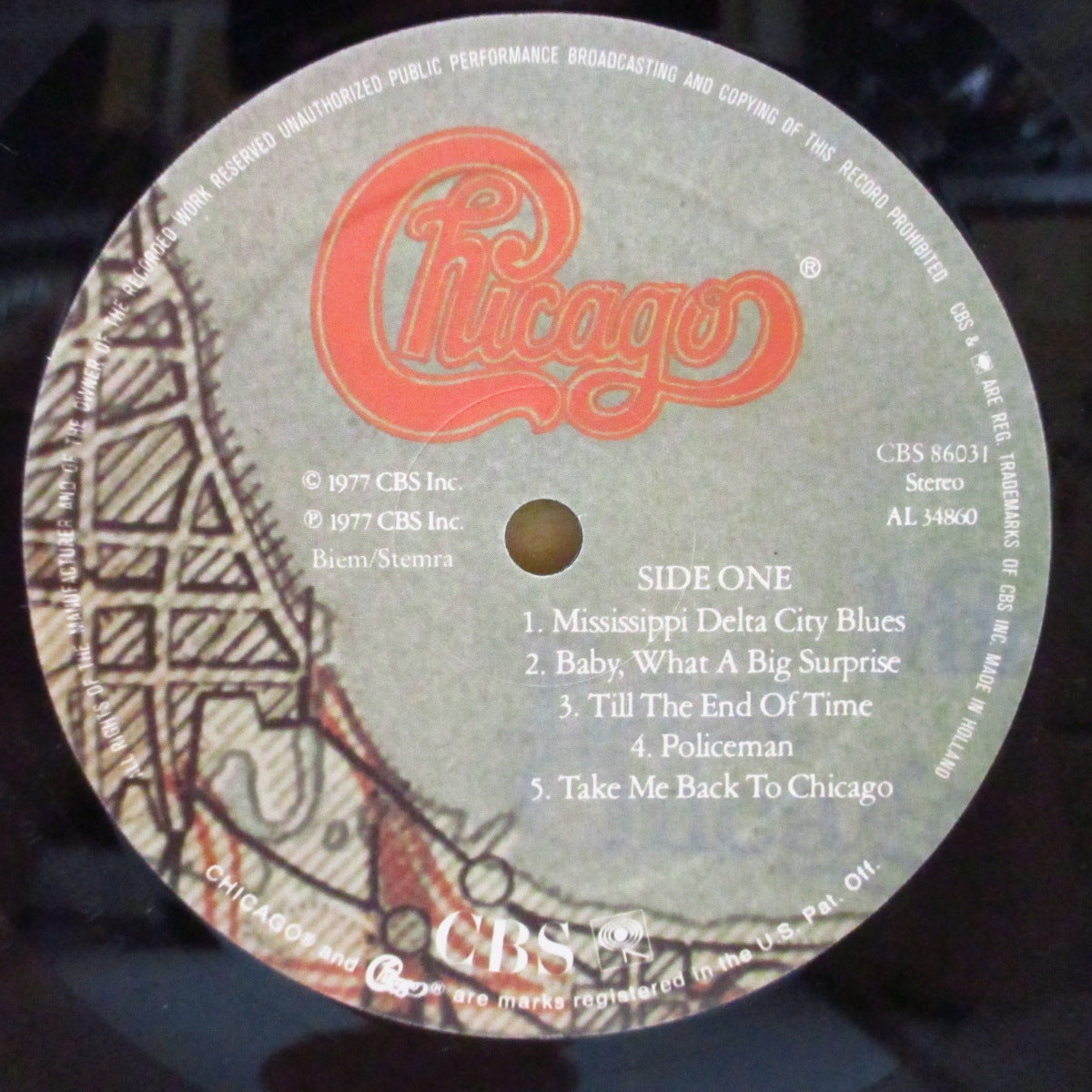 CHICAGO (シカゴ) - Chicago 11 - XI (EU オリジナル LP+インナー/ざら紙見開きジャケ)