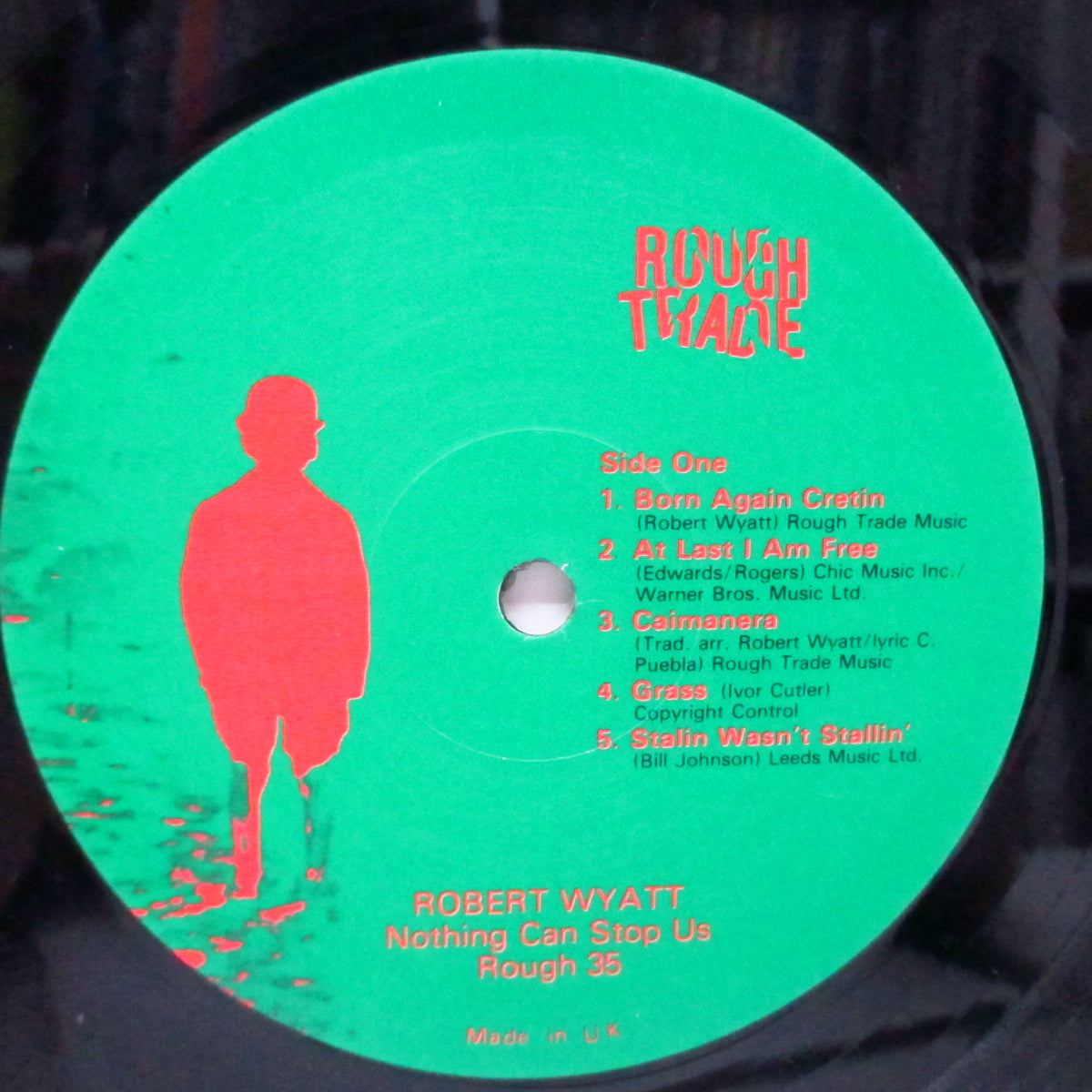 ROBERT WYATT (ロバート・ワイアット) - Nothing Can Stop Us (UK オリジナル LP+インサート/CS)
