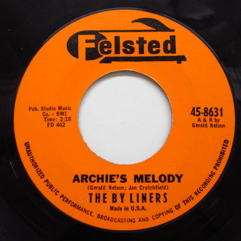BY LINERS - Archie's Melody (US:Orig.)