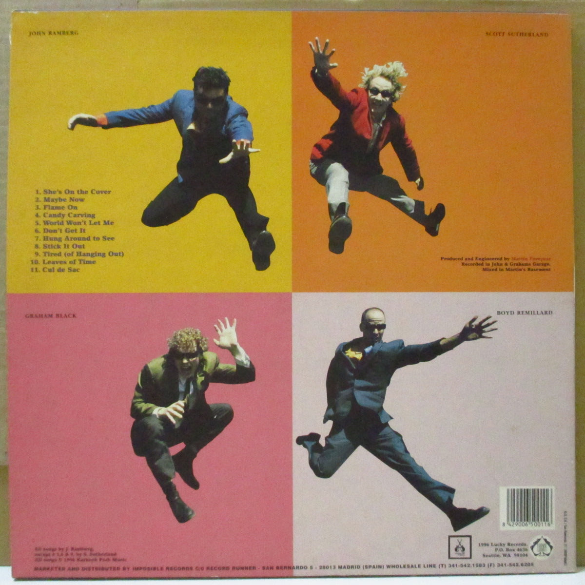 MODEL ROCKETS, THE (ザ・モデル・ロケッツ) - Snatch It Back It And Hold It (Spain Orig.LP)