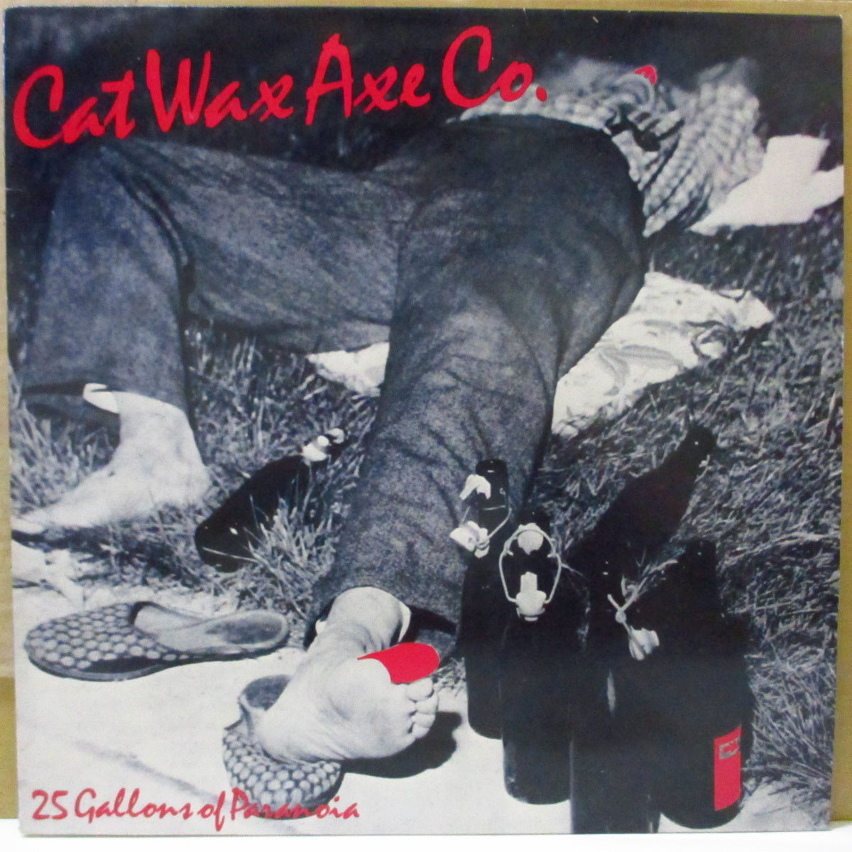 CAT WAX AXE CO. (キャット・ワックス・アックス・カンパニー) - 25 Gallons Of Paranoia (UK Orig.12"-EP)