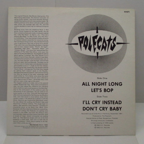POLECATS - Live In Hamburg (UK Orig.Black Vinyl 12"/NV)