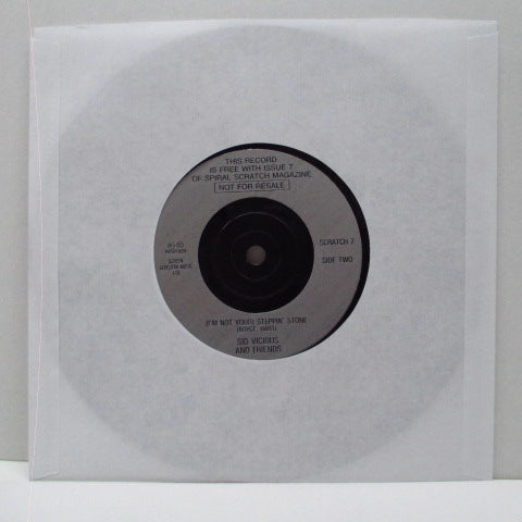 SID VICIOUS (シド・ヴィシャス) - (Don't You Gimme) No Lip (UK Spiral Scratch Zine's Free 7")