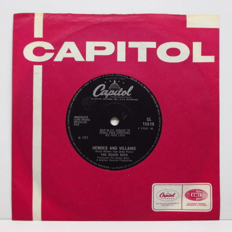BEACH BOYS - Heroes And Villains (UK+CS!)