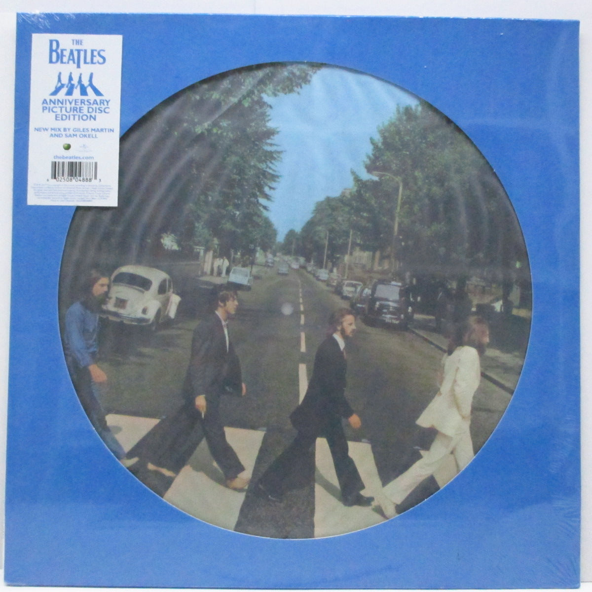 BEATLES (ビートルズ) - Abbey Road (EU '19年再発50周年記念ピクチャーLP/Stickered Die-Cut  CVR「廃盤 New」)