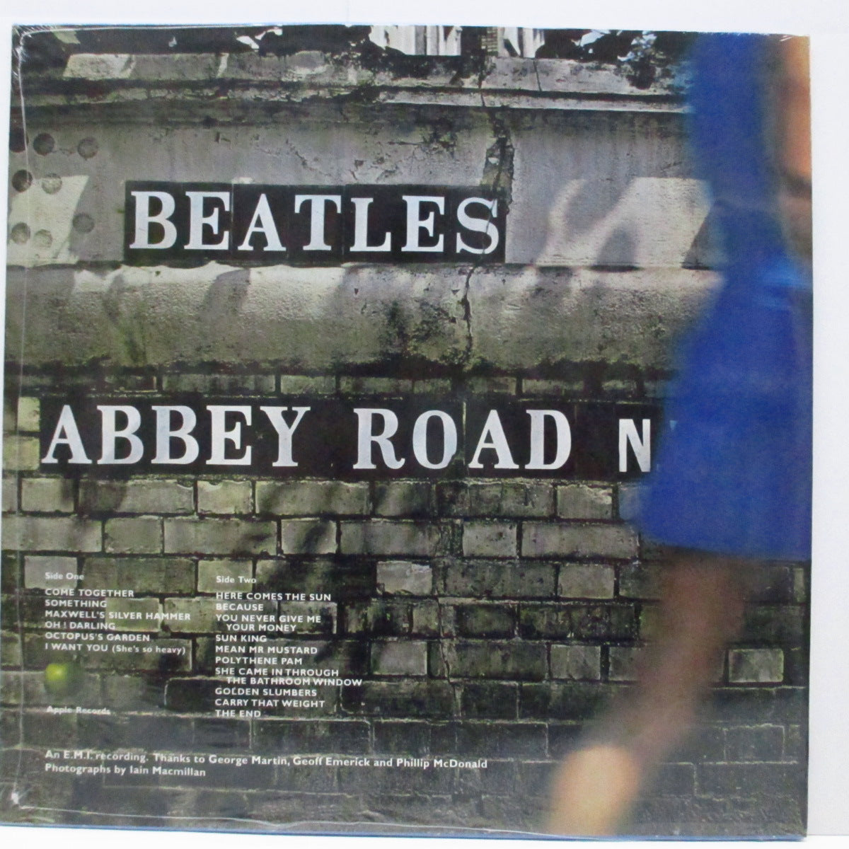 BEATLES (ビートルズ) - Abbey Road (EU '19年再発50周年記念ピクチャーLP/Stickered Die-Cut CVR「廃盤 New」)