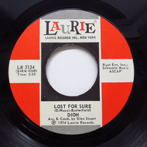 DION - Little Diane / Lost For Sure (Re)