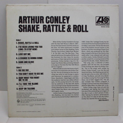 ARTHUR CONLEY (アーサー・コンリー) - Shake, Rattle & Roll (UK Orig.Mono LP/CS)