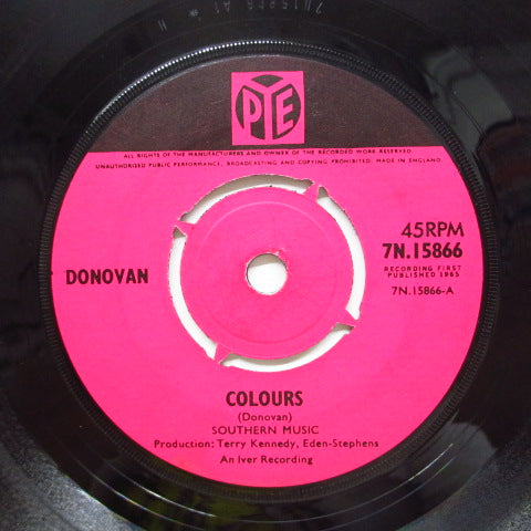 DONOVAN (ドノヴァン) - Colours (UK Orig.)