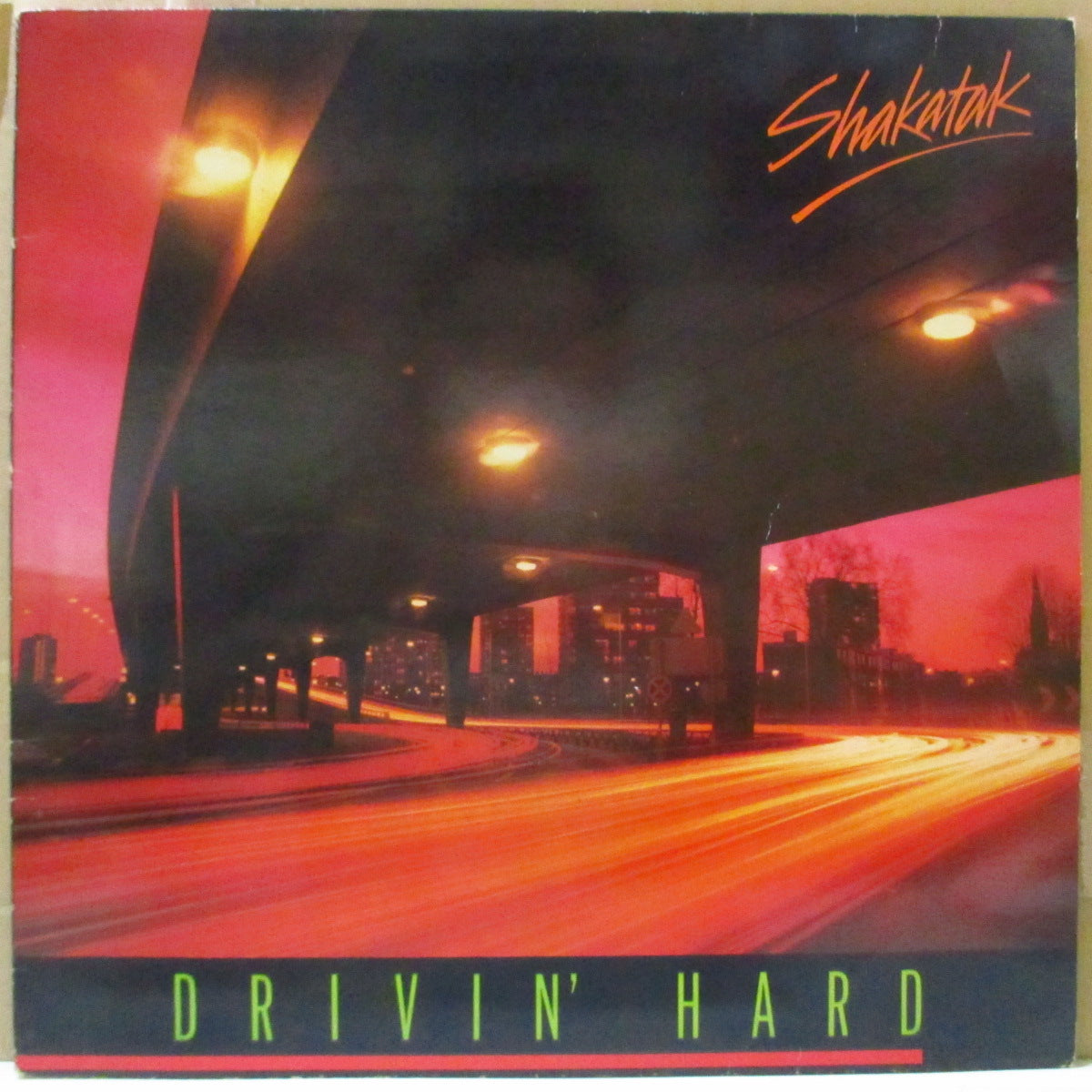 SHAKATAK (シャカタク) - Drivin' Hard (UK オリジナル LP)