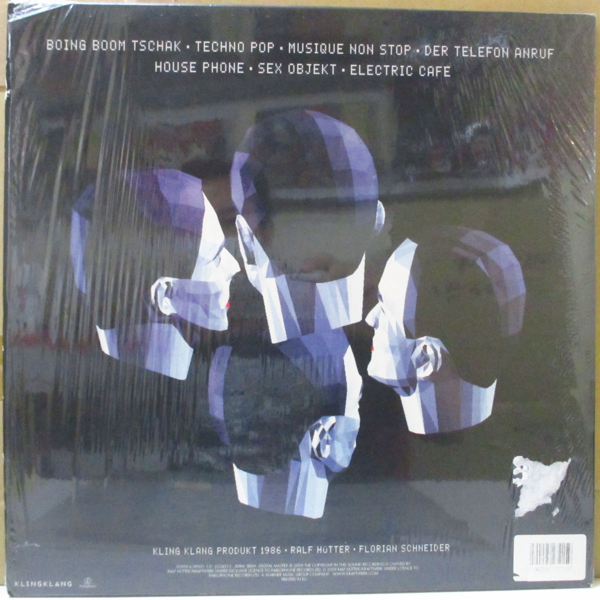 KRAFTWERK (クラフトワーク) - Techno Pop (EU 限定再発クリアヴァイナル180g LP+インナー,ブックレット/ステッカー付き「ドイツ語」見開きジャケ)