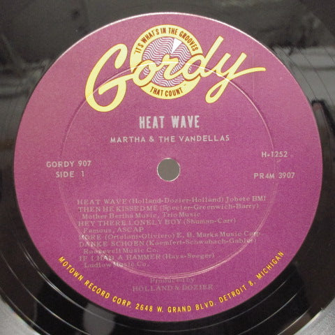 MARTHA & THE VANDELLAS (マーサ&ザ・ヴァンデラス) - Heat Wave (US Orig.Mono)