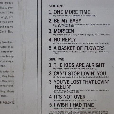 LAST WORDS, THE (ラスト・ワーズ) - Last Words (US オリジナル・ステレオ LP)