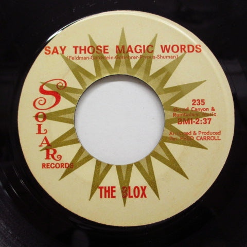 BLOX - The Way I'm Gonna Be (US:Orog.)