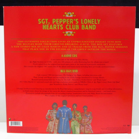 BEATLES (ビートルズ) - Sgt.Peppers Lonely Hearts Club Band Deluxe Edition (EU Ltd.4xCD, Blu-Ray,DVD Box)