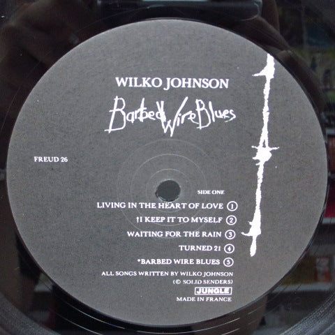 WILKO JOHNSON (ウィルコ・ジョンソン) - Barbed Wire Blues(UK オリジナル LP)