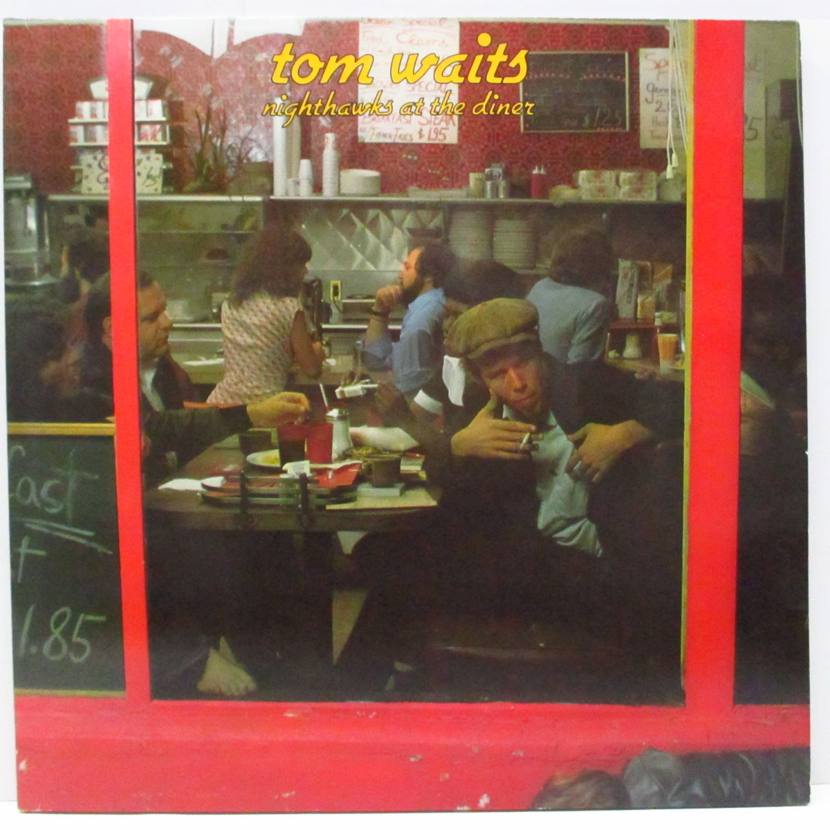 TOM WAITS (トム・ウェイツ) - Nighthawks At The Diner (EU 80's 再発 2xLP/バーコード無し光沢見開ジャケ)