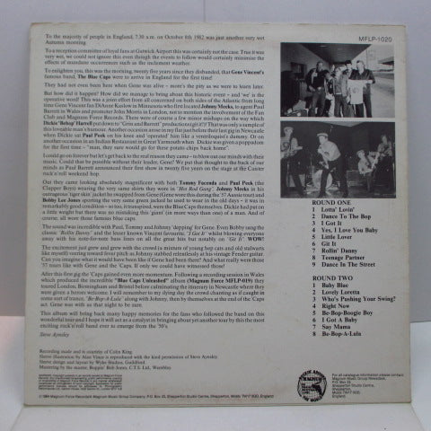 GENE VINCENT's BLUE CAPS (ジーン・ヴィンセント) - On The Road Again (UK Orig.LP)