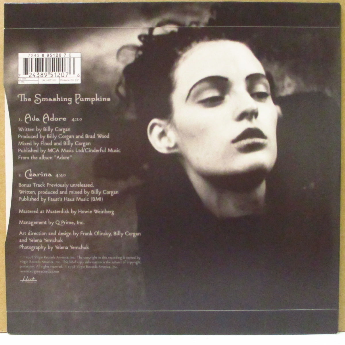 SMASHING PUMPKINS, THE (スマッシング・パンプキンズ) - Ava Adore (UK Ltd.7"/Numbered PS)