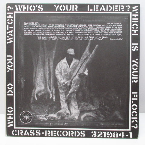 CRASS (クラス) - Penis Envy (UK Reissue LP/£3 CVR)