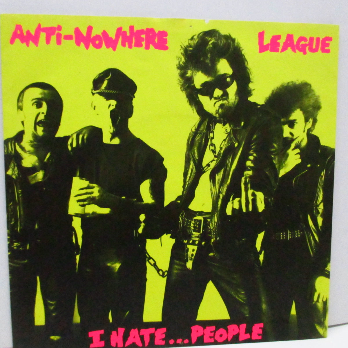 ANTI-NOWHERE LEAGUE - I Hate...People (UK Orig.7"/Black Logo)
