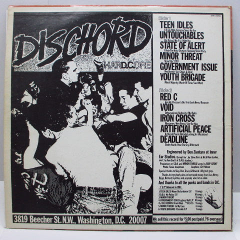 V.A. (初期D.C.ハードコア・コンピ) - Flex Your Head (US Orig.LP/Violin CVR/No Booklet)