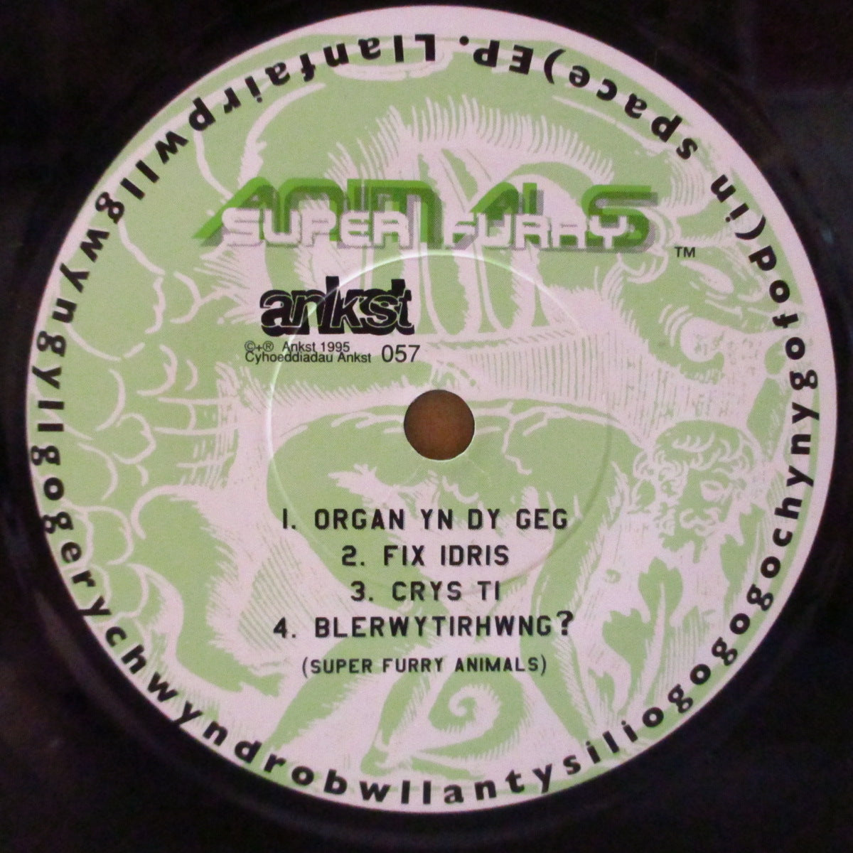 SUPER FURRY ANIMALS (スーパー・ファーリー・アニマルズ) - Llanfairpwllgwngyllgogerychwyndrobwllantysiliogogogochynygofod - In Space - E.P. (UK Orig.7")