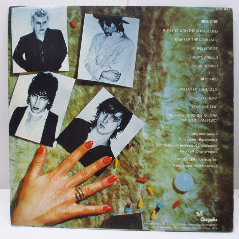 GENERATION X (ジェネレーション X) - Valley Of The Dolls (UK オリジナル LP+インナー) '79年セカンドアルバム!