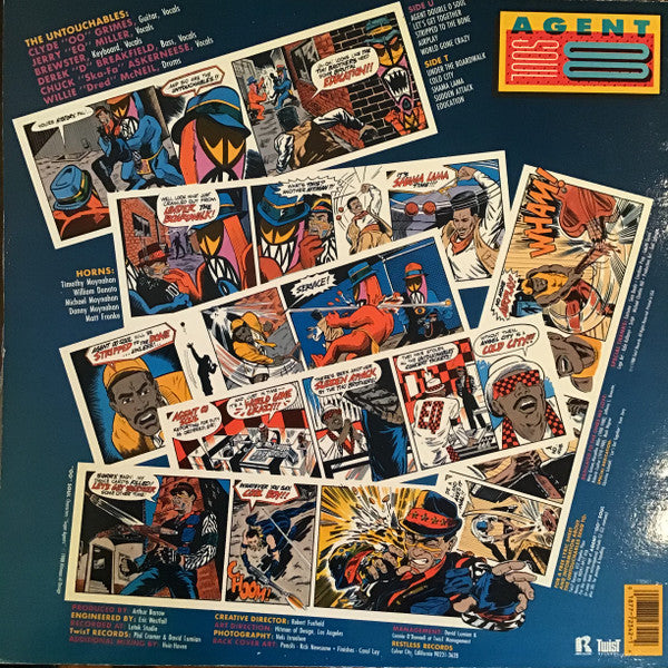 UNTOUCHABLES, THE (ジ・アンタッチャブルズ) - Agent Double O Soul (US オリジナル LP「廃盤 New」)