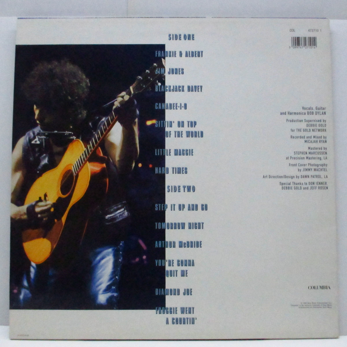 BOB DYLAN (ボブ・ディラン) - Good As I Been To You (EU オリジナル LP)