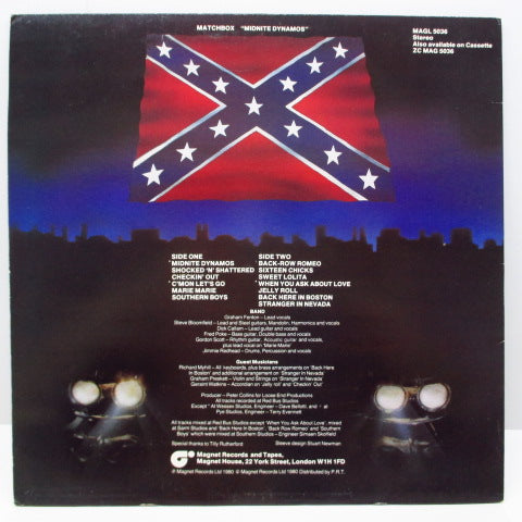 MATCHBOX (マッチボックス) - Midnite Dynamos (UK オリジナル LP)