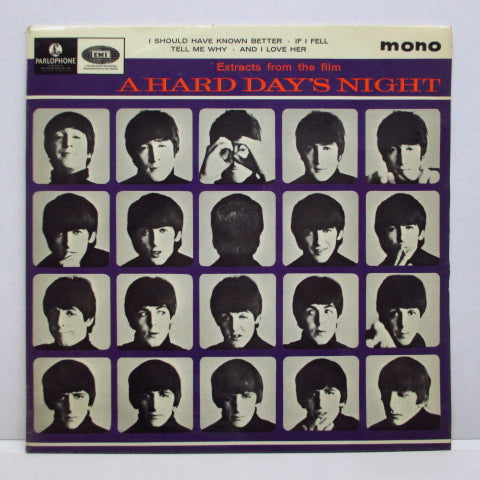 BEATLES - Extracts From The Film A Hard Day's Night (UK 80's Reissue E