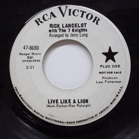 RICK LANCELOT with THE 7 KNIGHTS (リック・ランセロット) - Live Like A Lion (Promo )