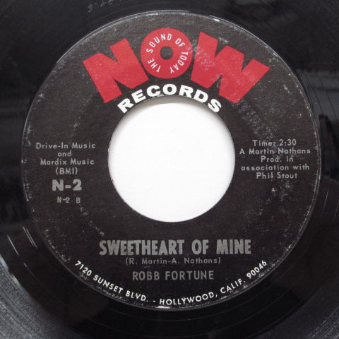 ROBB FORTUNE (ロブ・フォーチューン) - Crazy Feelin' ('68 Reisseu 7"/Now 45)