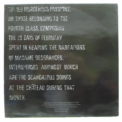 150 MURDEROUSPASSIONS - S.T. (UK Reissue LP)